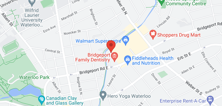 map of 1009 -  58 Bridgeport Road E